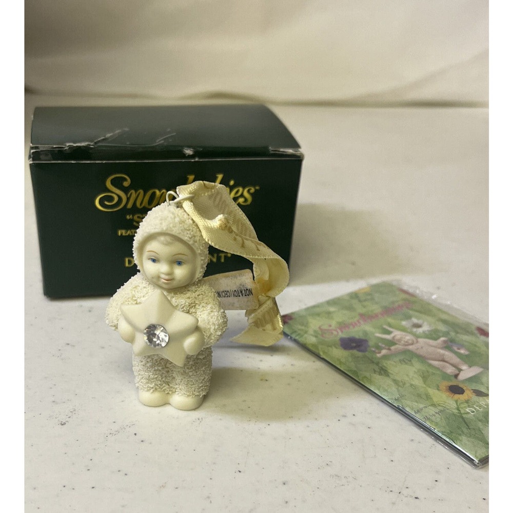 Department 56 Snowbabies “Starshine” Ornament w/ Swarovski Crystal dept
